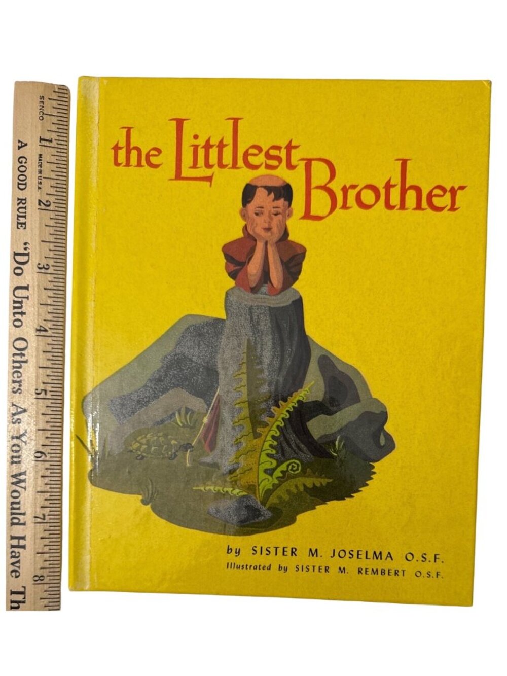 The Littlest Brother Sister M Joselma OSF Vtg 1955 Franciscan Harold Press Faith - Picture 10 of 10
